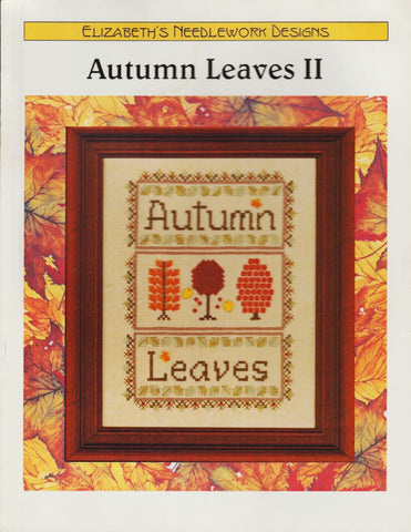 Elizabeth's Designs Autumn Leaves II cross stitch pattern