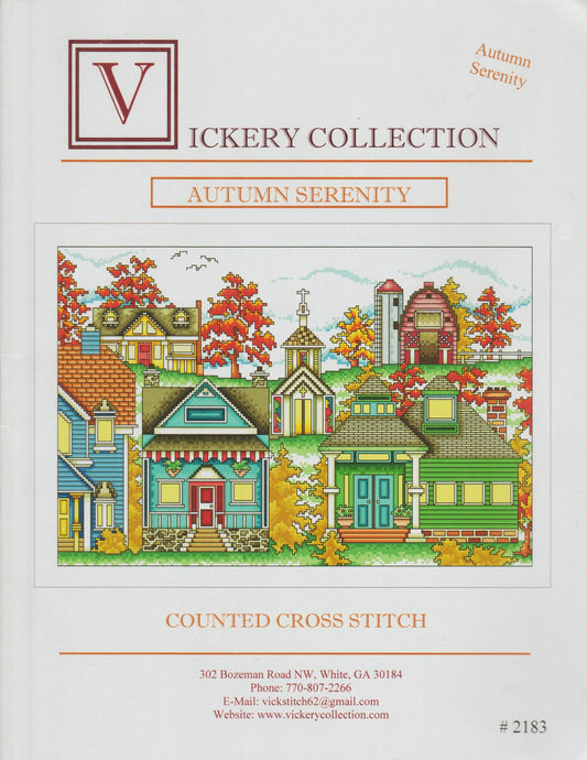 Vickery Collection Autumn Serenity 2183 cross stitch pattern