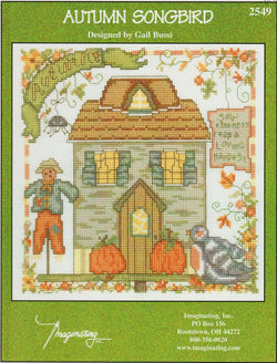 Imaginating Autumn Songbird 2549 cross stitch pattern