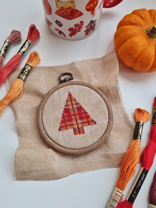 Kate-Stitchery Autumn Tree cross stitch pattern