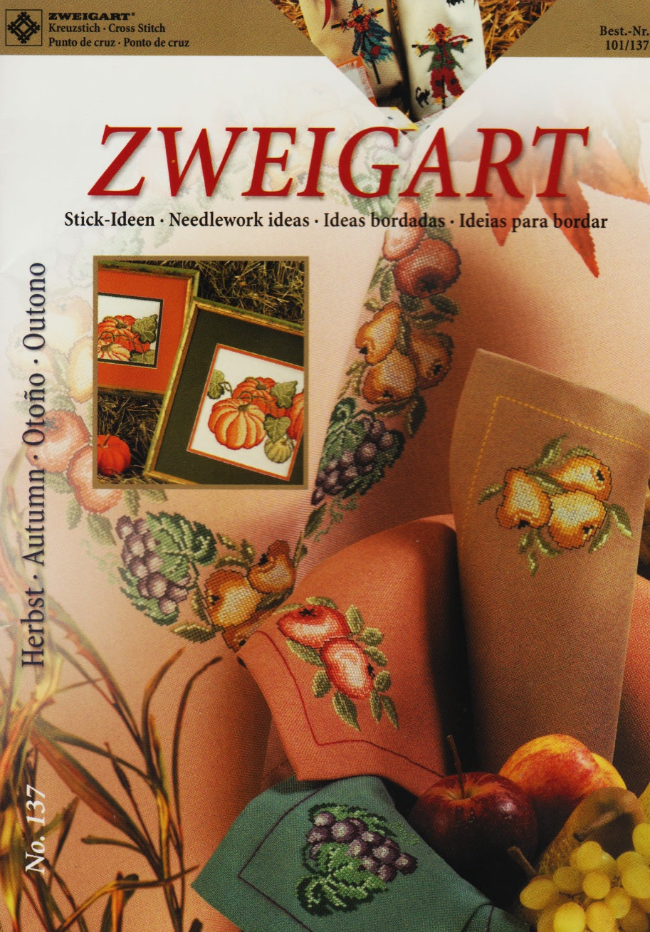 Zweigart Autumn 137 cross stitch pattern