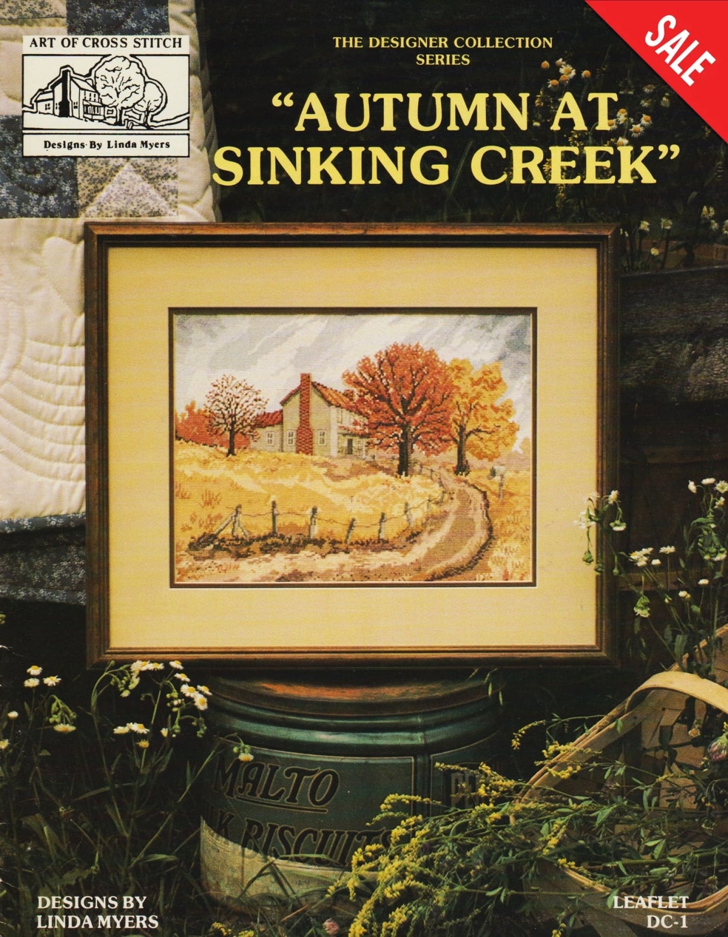 Linda Myers Autumn at Sinking Creek DC-1 cross stitch pattern