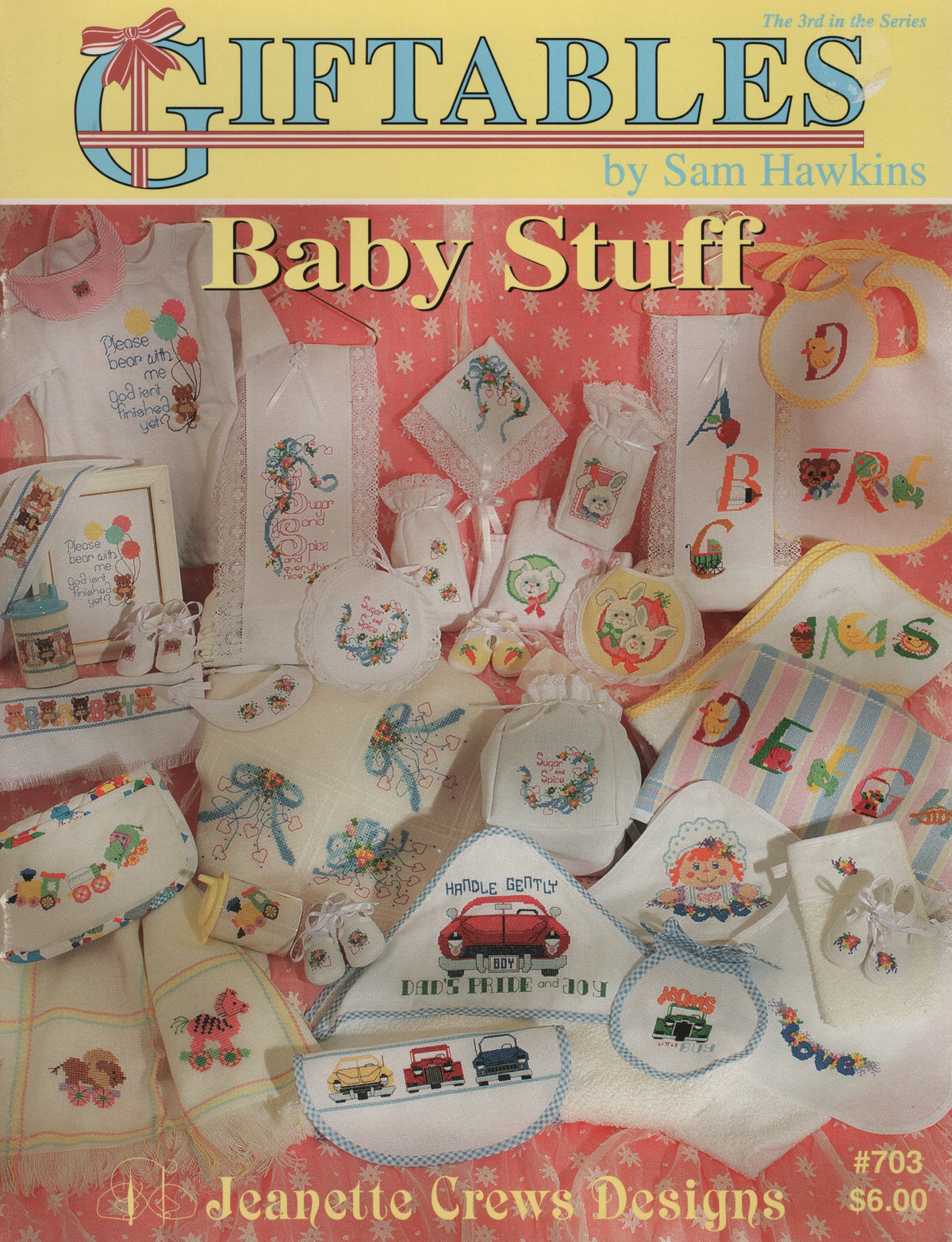 Jeanette Crews Baby Stuff 703 cross stitch pattern