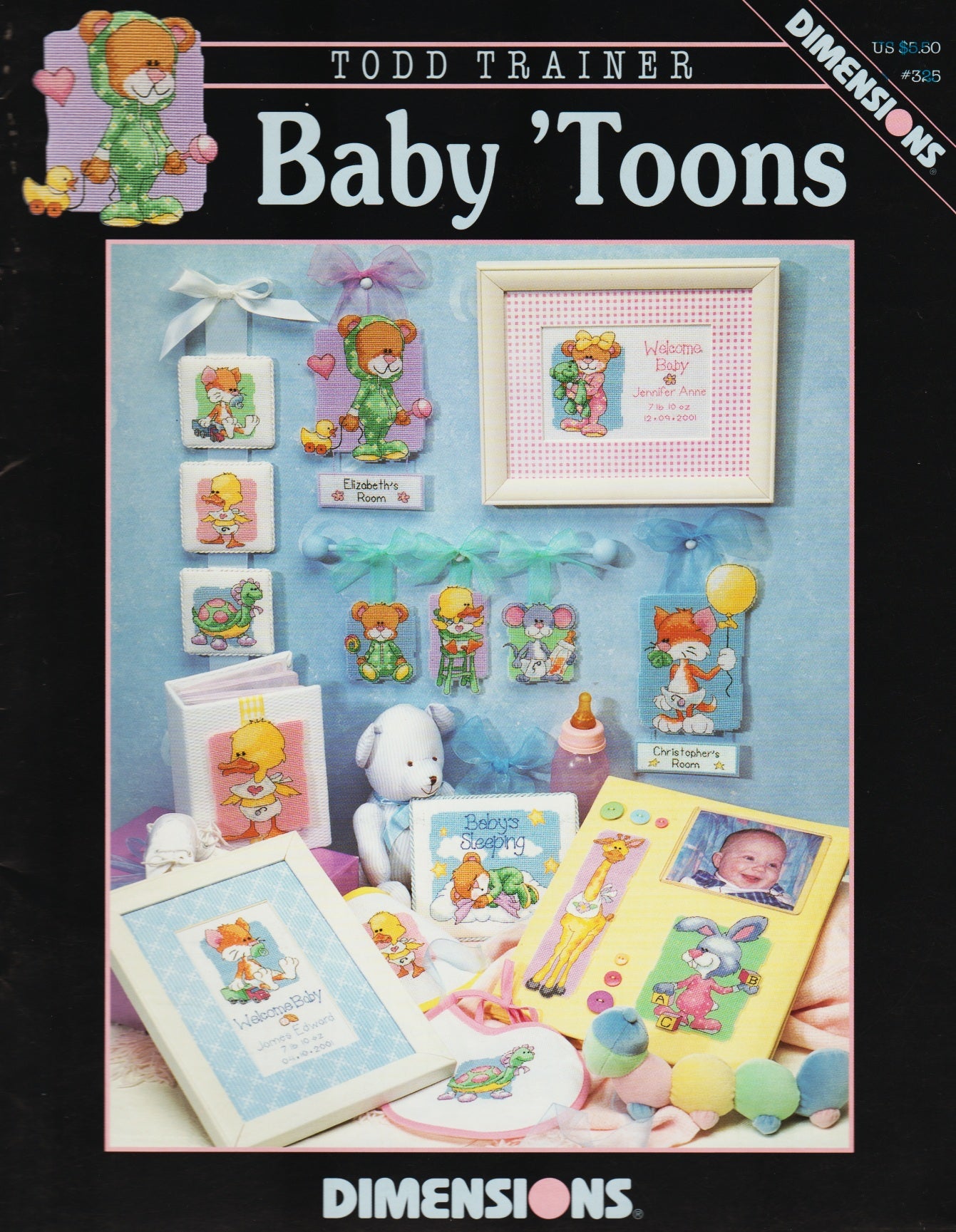 Dimensions Baby 'Toons 325 cross stitch pattern
