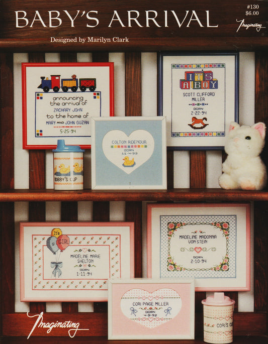 Imaginating Baby's Arrival 130 cross stitch pattern