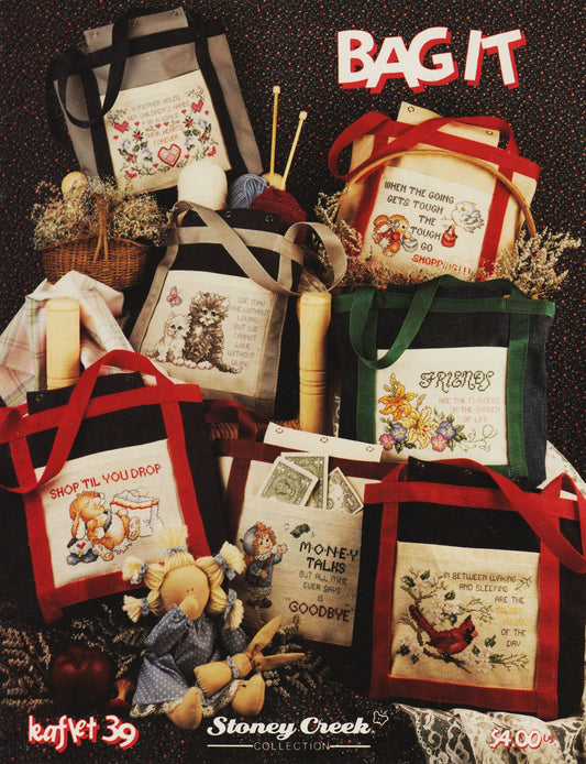Stoney Creek Bag It LFT39 cross stitch pattern