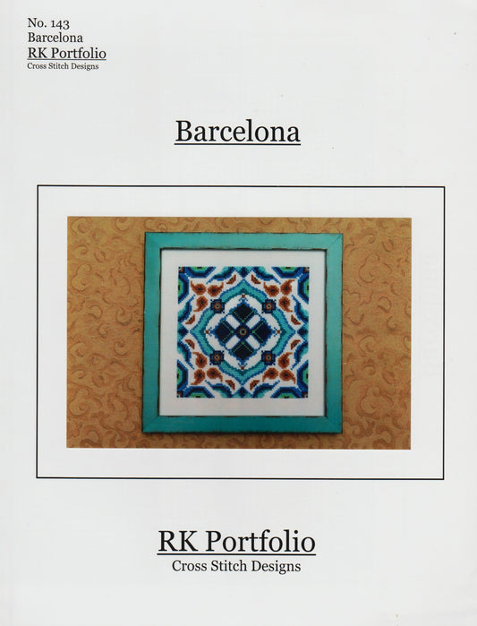 RK Portfolio Barcelona 143 cross stitch pattern