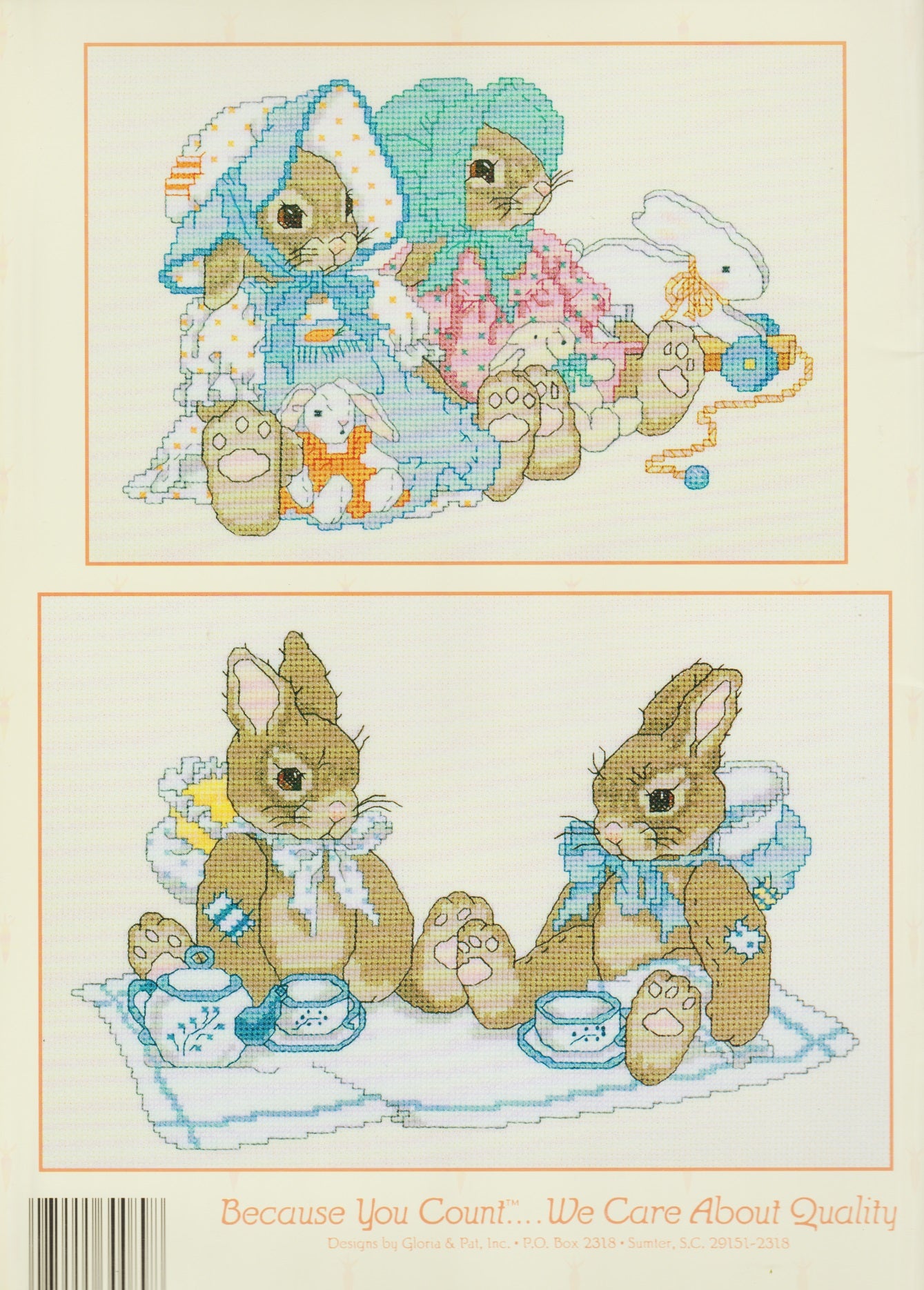 Bashful Bunnies pattern