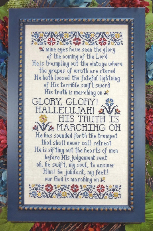 My Big Toe Battle Hymn of the Republic MBT-195 cross stitch pattern