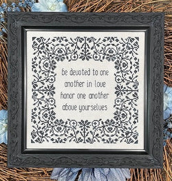 My Big Toe Be Devoted to One Another, MBT272 cross stitch pattern