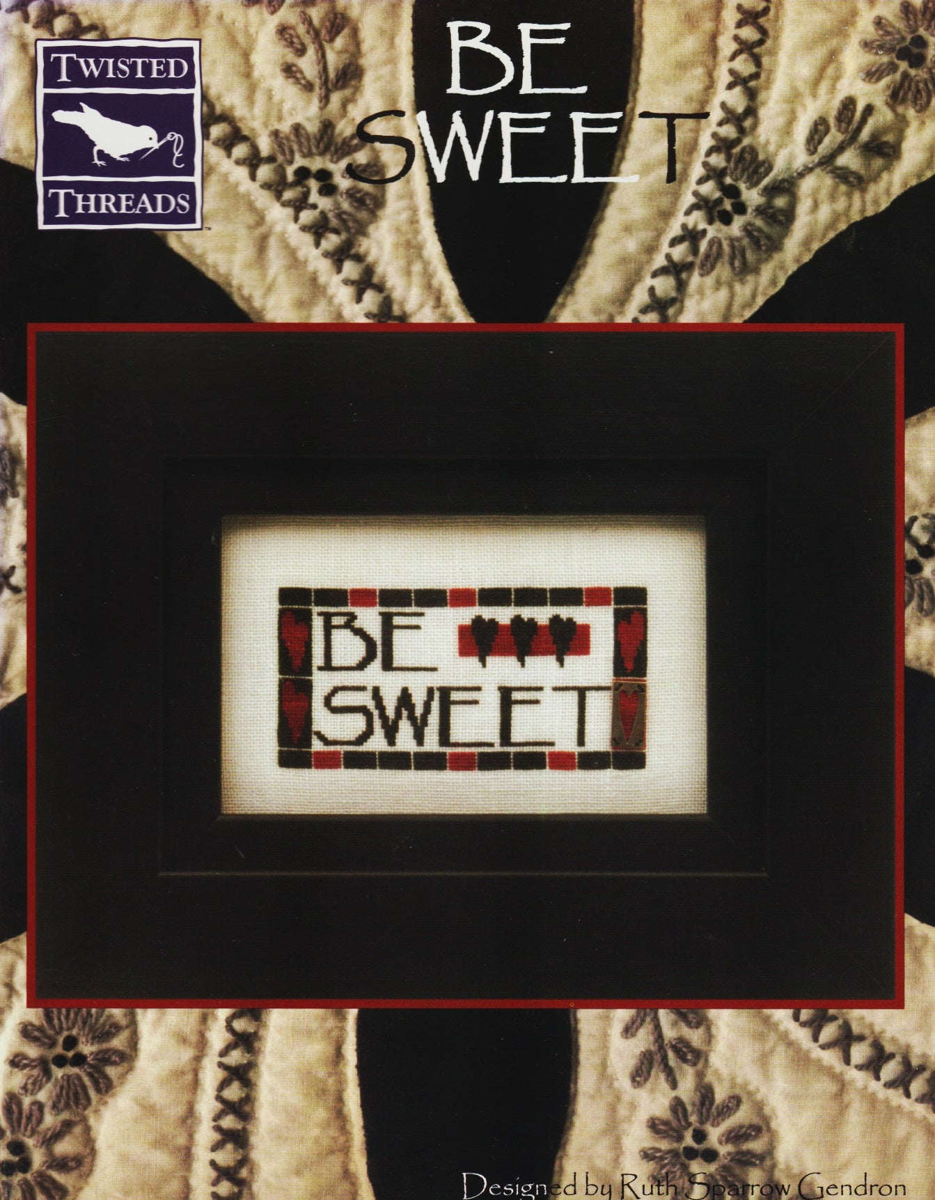 Twisted Threads Be Sweet cross stitch pattern