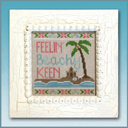Country Cottage Needleworks Beachy Keen CCN134 cross stitch pattern