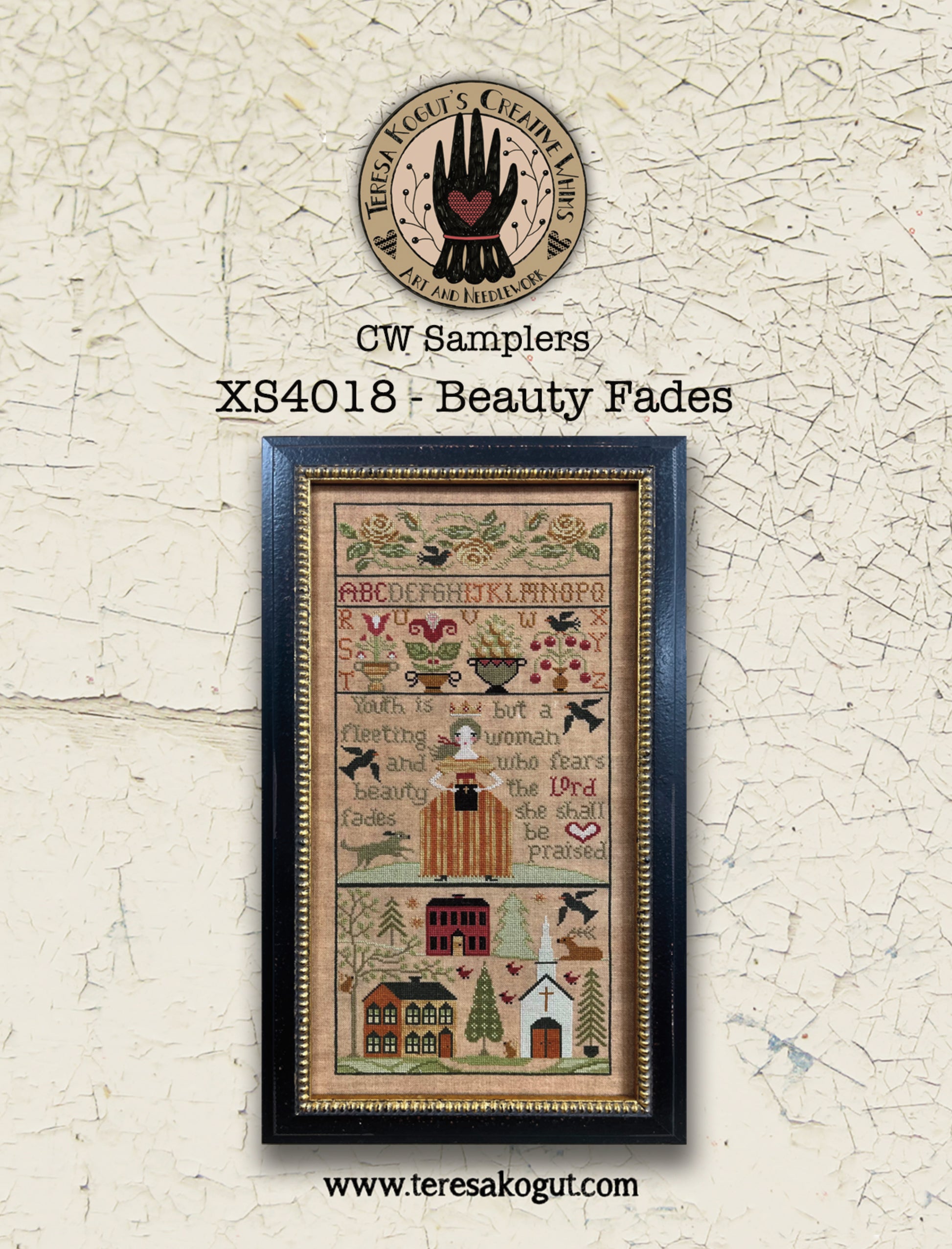 Teresa Kogut Beauty Fades XS4018 cross stitch pattern