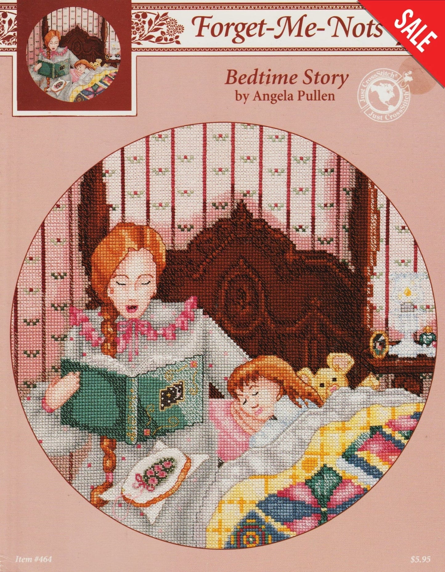 Just CrossStitch Bedtime Story 464 cross stitch pattern