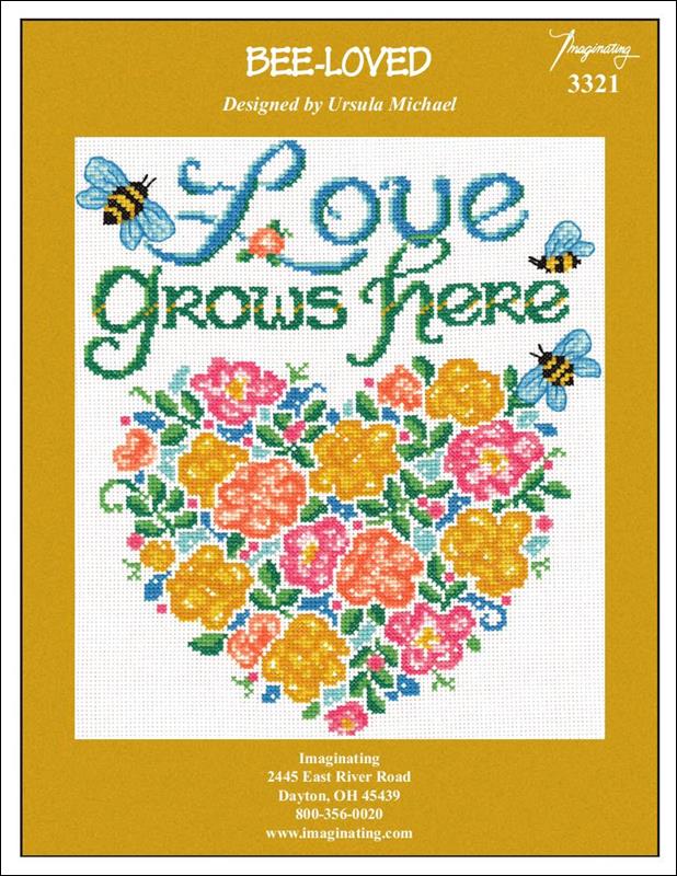 Imaginating Bee-Loved 3321 cross stitch pattern