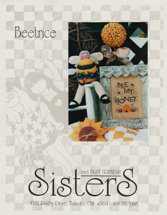 Sisters & Best Friends Beetrice cross stitch pattern