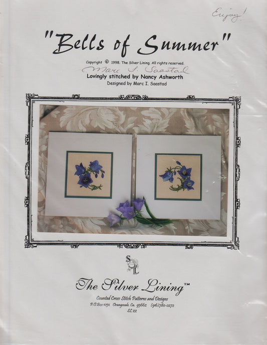 Silver Lining Bells of Summer SL22 cross stitch pattern