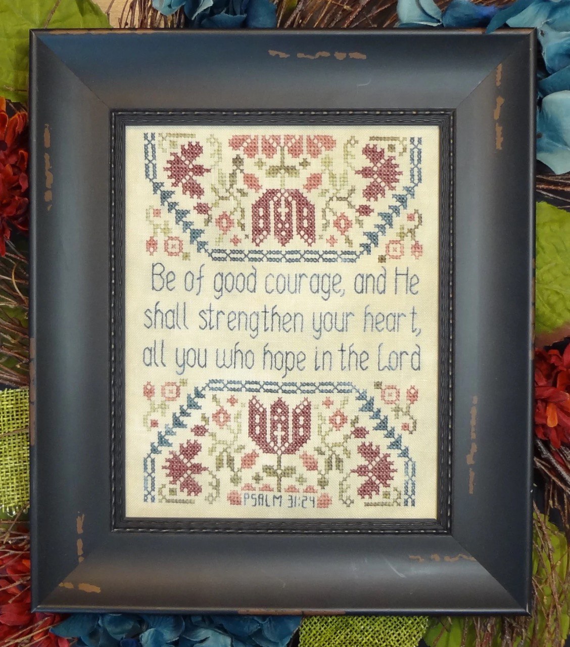My Big Toe Be of Good Courage MBT-206 cross stitch pattern