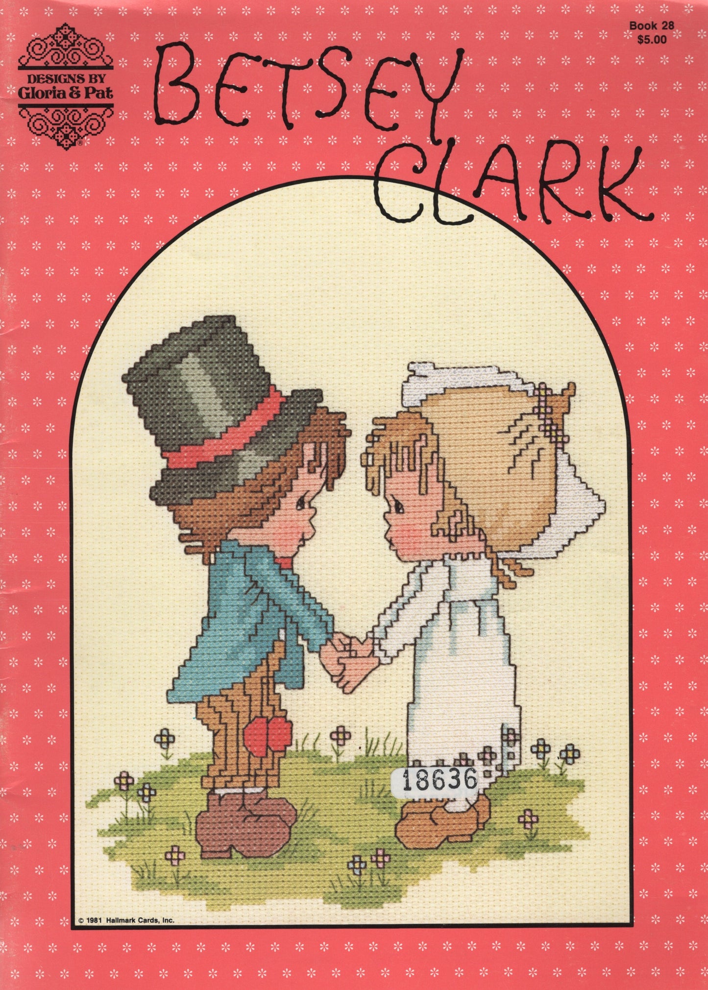 Gloria & Pat Betsey Clark Hallmark Book 28 cross stitch pattern
