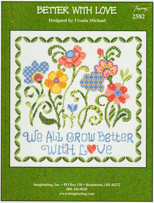 Imaginating Better With Love 2582 cross stitch pattern