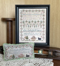 From The Heart Black Sheep Sampler cross stitch pattern