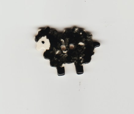 Black Sheep ceramic button