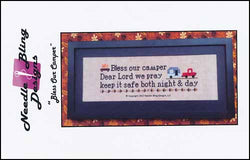 Needle Bling Designs Bless Our Campler NBD-78 cross stitch pattern