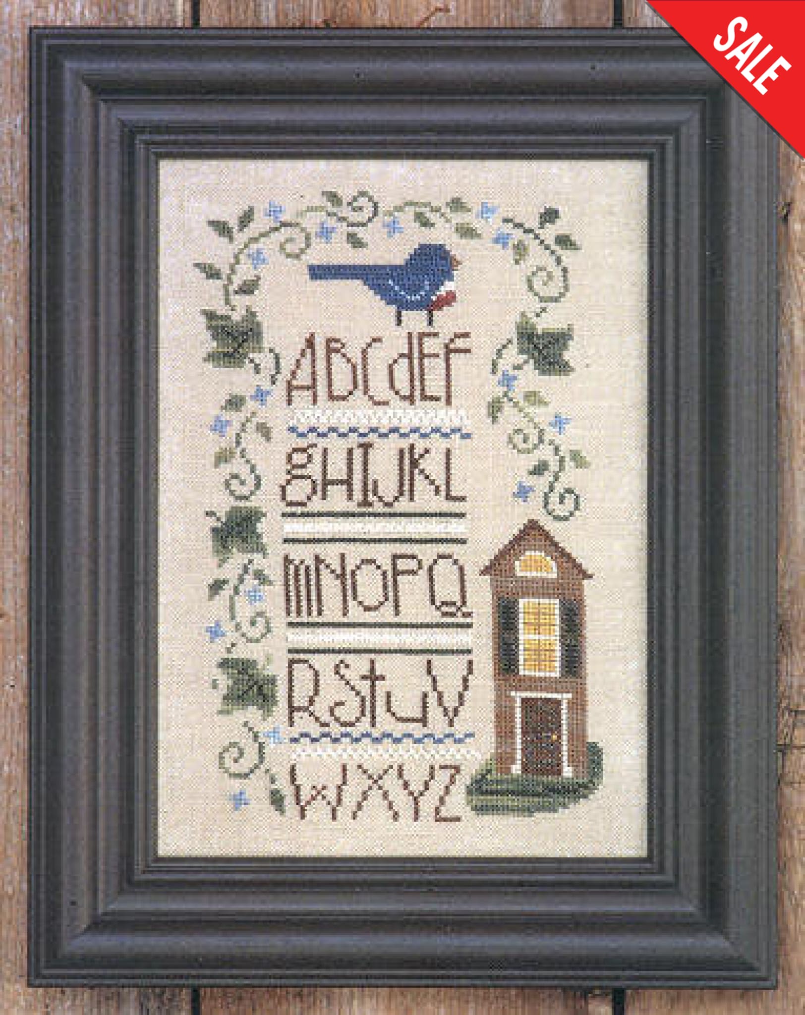 Blue Bird Sampler Pattern Pattern