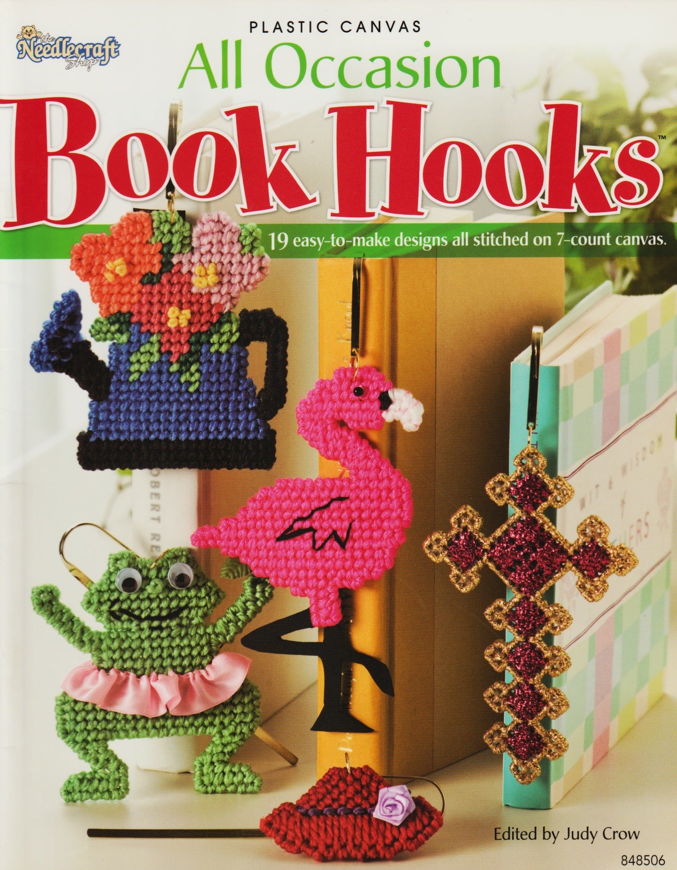 DRG Network Book Hooks 848506 plastic canvas pattern