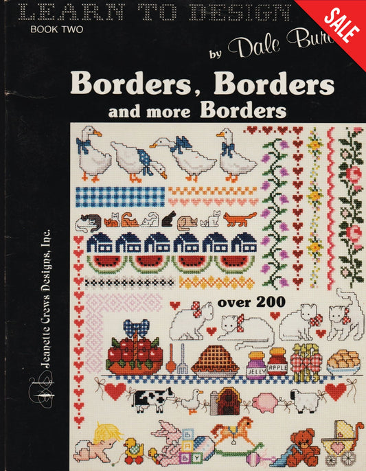 Jeanette Crews Borders, Borders and More Borders DB-118 cross stitch pattern