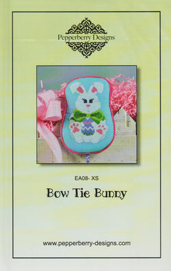 Pepperberry Designs Bow Tie Bunny cross stitch easter pattern