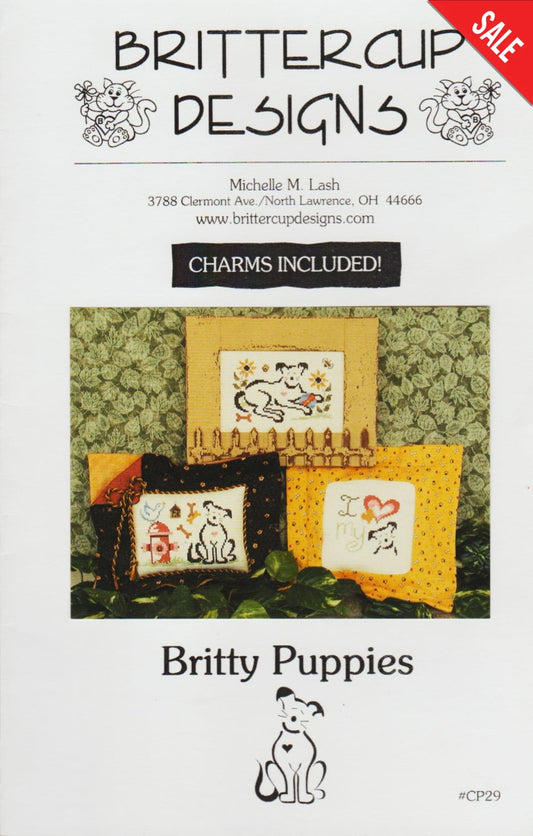 Britty Puppies Pattern Pattern