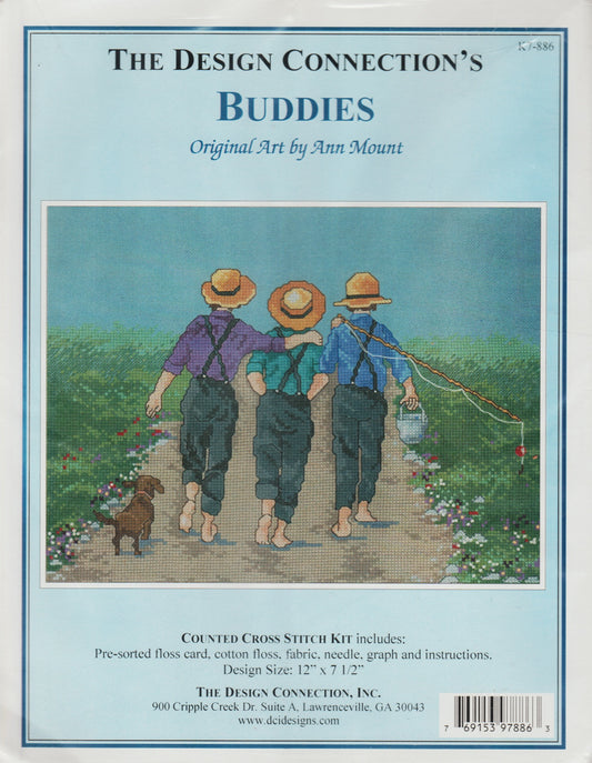Design Connection Buddies K7-886 cross stitch kit