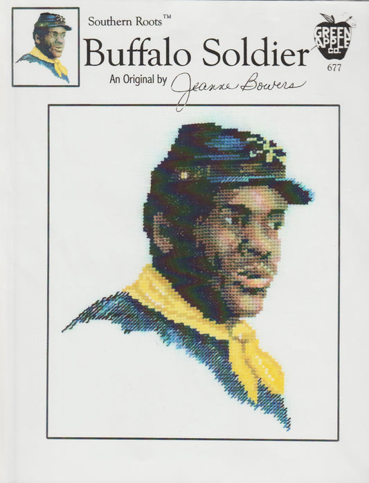 Green Apple Buffalo Soldier 677 cross stitch pattern