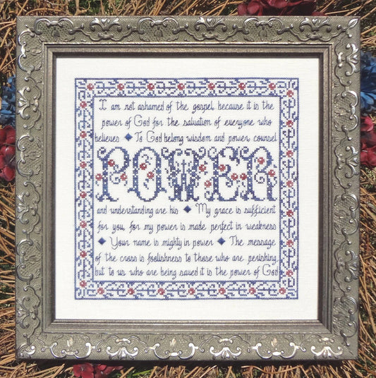 My Big Toe Building Blocks Power MBT-152 cross stitch pattern