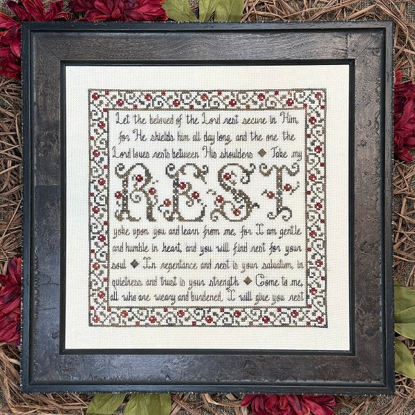 My Big Toe Building Blocks Rest MBT-296 cross stitch pattern