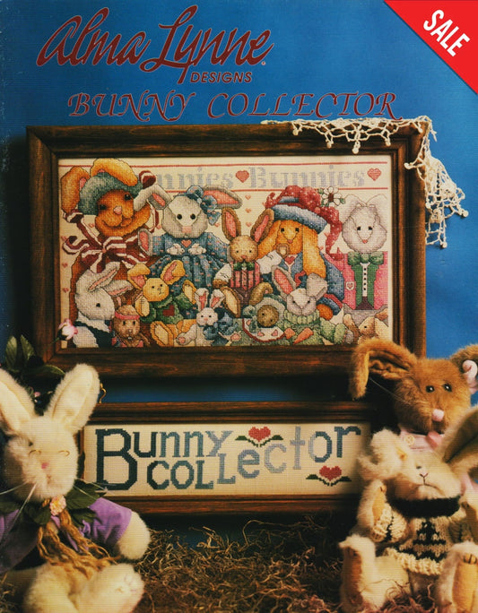 Alma Lynne Bunny Collector ALX-121 cross stitch pattern