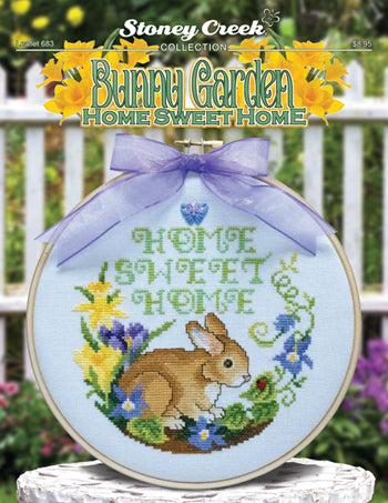 Stoney Creek Bunny Garden Home Sweet Home LFT683 cross stitch pattern