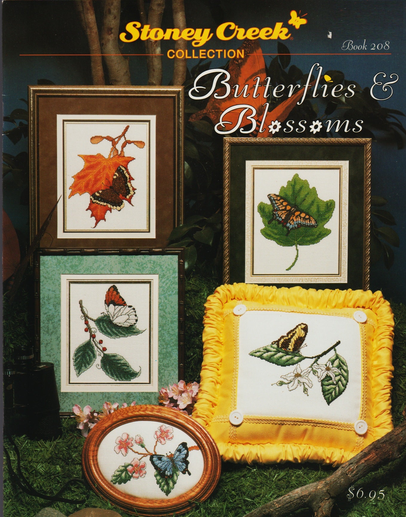 Stoney Creek Butterflies & Blossoms BK208 cross stitch pattern