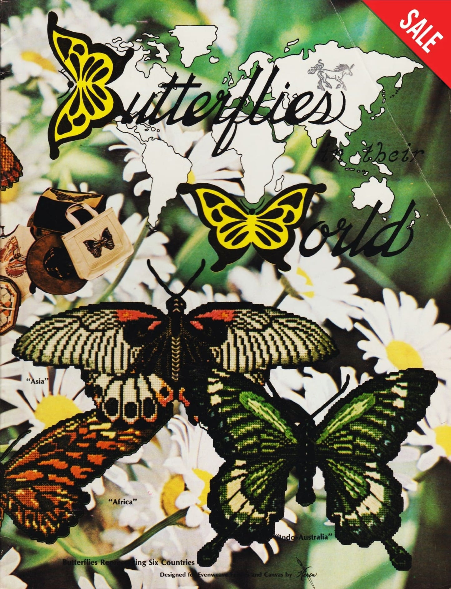 Karen Butterflies in Their World cross stitch pattern