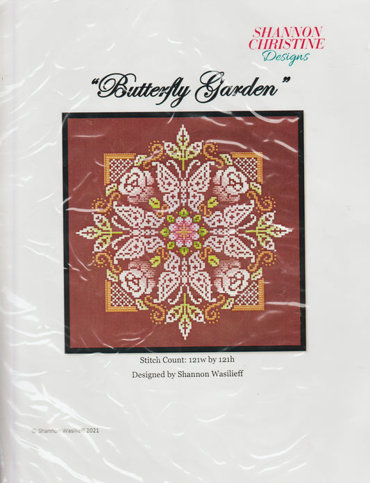 Shannon Christine Butterfly Garden cross stitch pattern