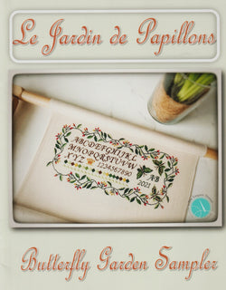 The Elegant Thread Butterfly Garden Sampler cross stitch pattern