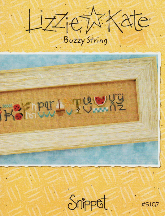 Lizzie Kate Buzzy String S107 cross stitch pattern