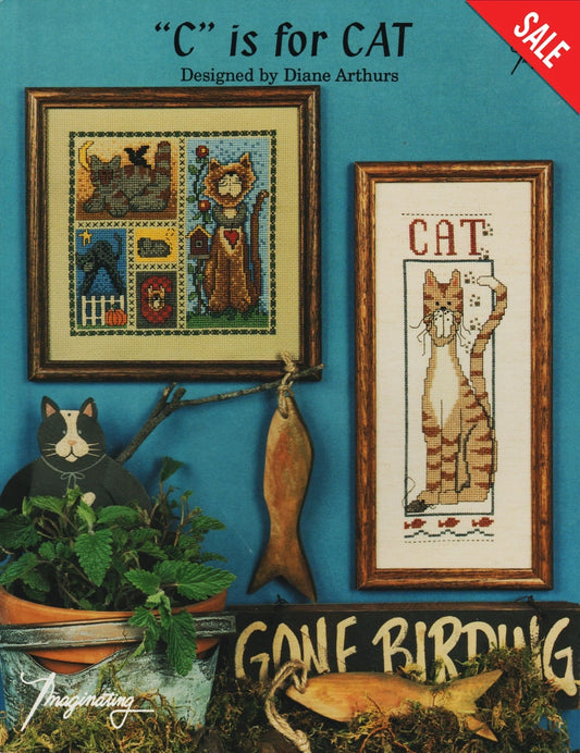 Imaginating "C" Is For Cat 156 cross stitch pattern