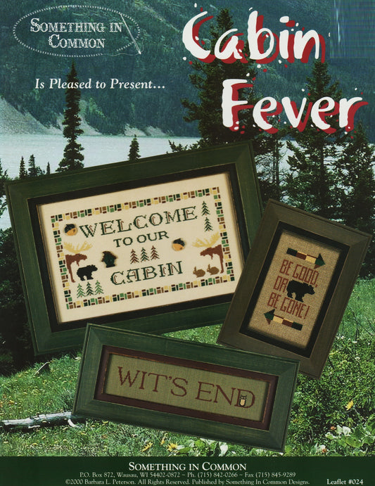 Something in Common Cabin Fever 024 cross stitch pattern