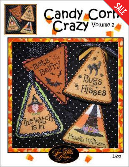 Sue Hillis Candy Corn Crazy 2 L653 cross stitch pattern