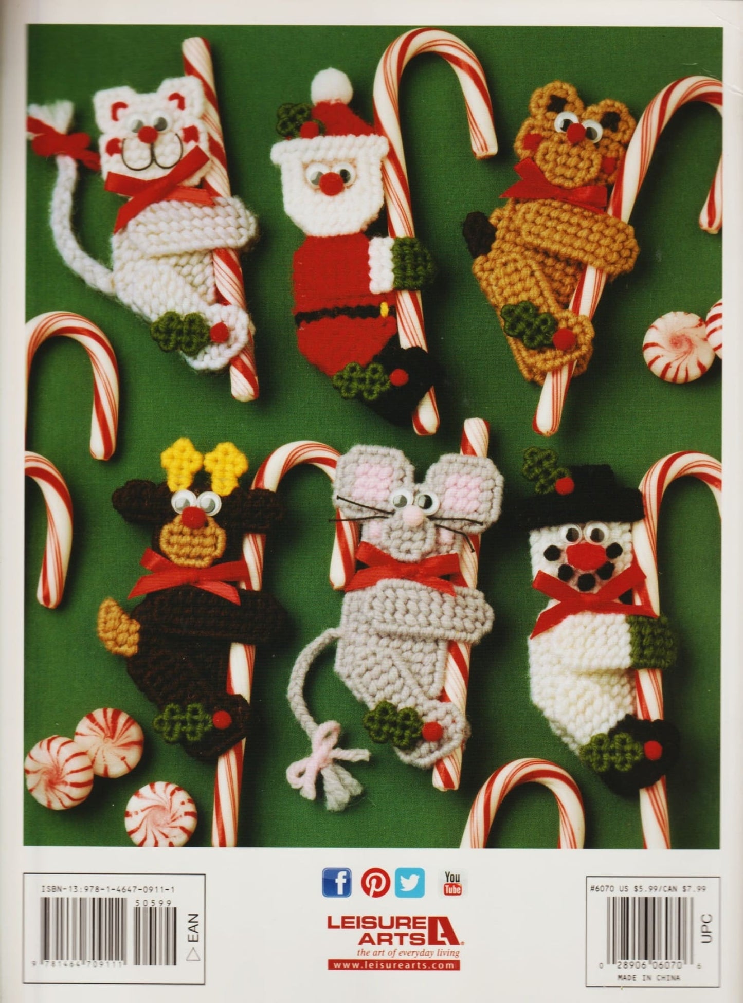 Candy Cane Climbers Pattern Pattern