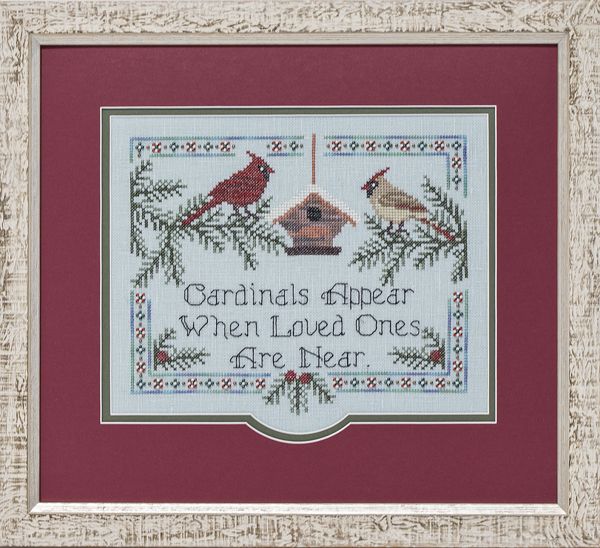 Glendon Place Cardinals Appear GP-297 cross stitch pattern