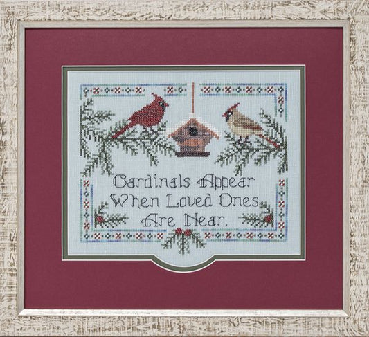 Glendon Place Cardinals Appear GP-297 cross stitch pattern