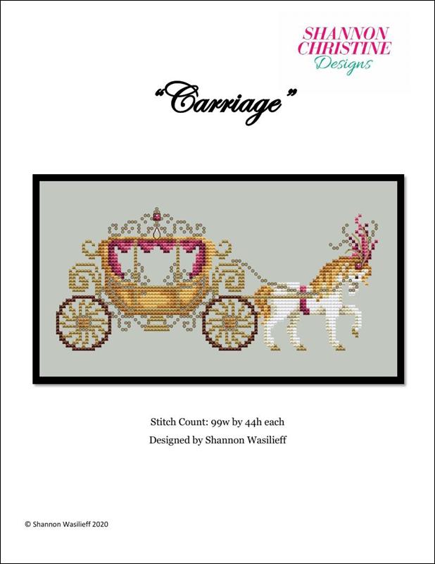 Shannon Christine Carriage cross stitch pattern